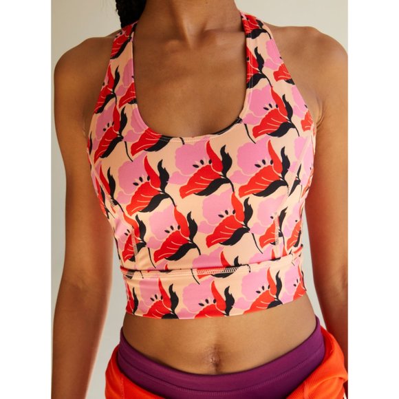 NWT FP Movement Ashford Printed Synergy Crop / Clementine Combo - Picture 3 of 4